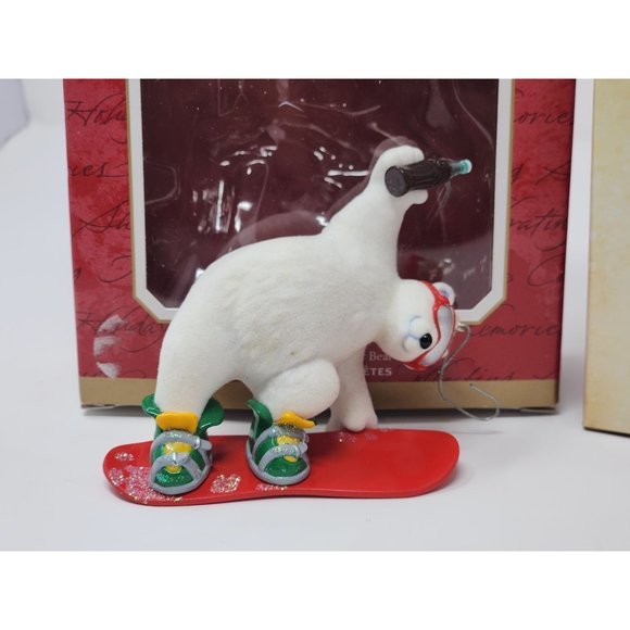 Hallmark Keepsake Coca Cola Bear Power Rangers And Enesco Wheaties Hockey Player - Picture 6 of 8